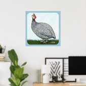 Guinese lavender On Watch Poster (Thuiskantoor)