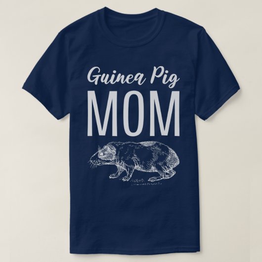 Guinese mam Zoologist T-shirt (Design voorkant)
