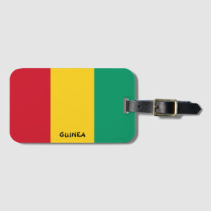 Guinese nationale vlag Patriottisch Bagagelabel