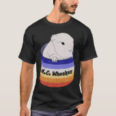 Guinese pig M C Wheeker Wheeking Cavy T-shirt (Voorkant)