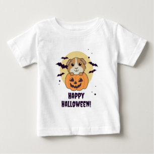 Guinese pompoen zoete dieren Happy Halloween