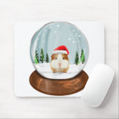 Guinese sneeuw wereldbol xmas pjs outfit kerstmis. muismat (Met muis)