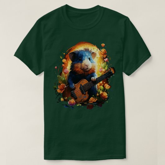 Guinese spelgitaar t-shirt (Design voorkant)