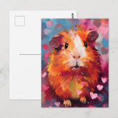 Guinese Valentijnsdag Briefkaart (Voorkant / Achterkant)