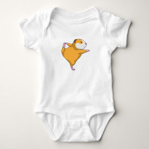 Guinese varken bij Yoga Stretching Romper
