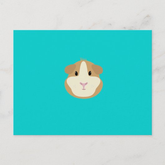 Guinese varken briefkaart (Voorkant)