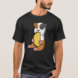 Guinese varken eet een Taco Pet T-shirt