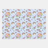 Guinese varken- en bloempatronen inpakpapier vel (Voorkant)