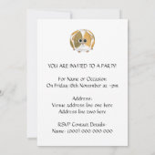 Guinese varken. kaart (Achterkant)