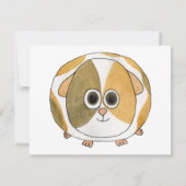 Guinese varken. kaart (Achterkant)