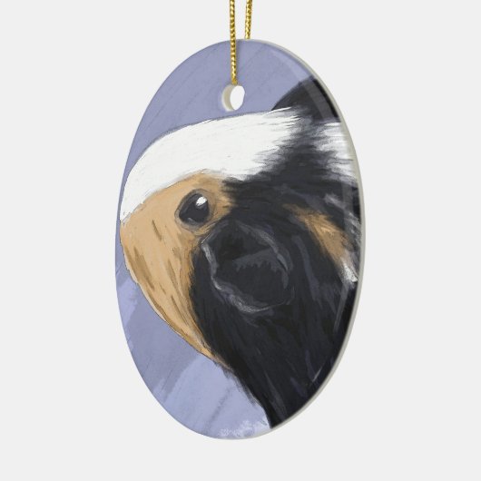 Guinese varken keramisch ornament (Links)