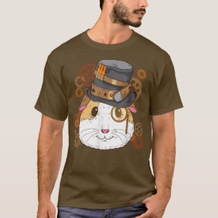 Guinese varken Kinder Steampunk Mannen Victoriaans T-shirt