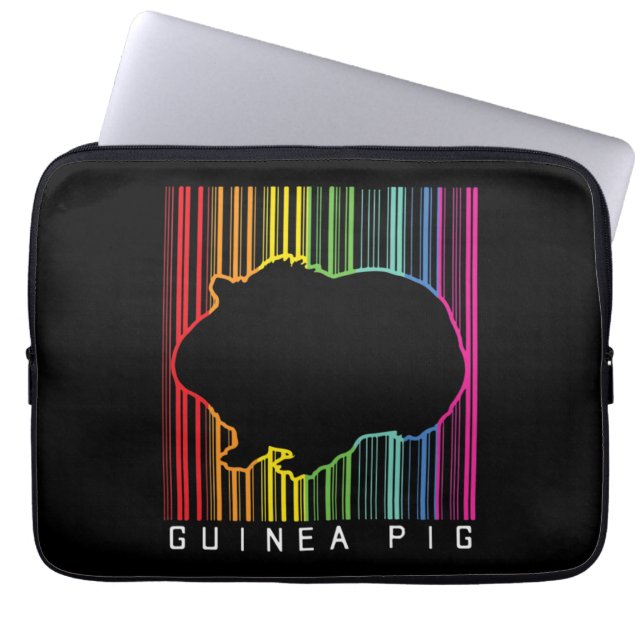 Guinese varken laptop sleeve (Voorkant)