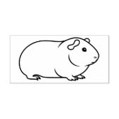 Guinese varken rubberstempel (Afrduk)