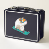 Guinese varken Snowboarder (Achterkant)