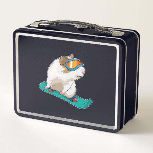 Guinese varken Snowboarder (Achterkant)