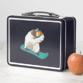 Guinese varken Snowboarder (In situ)