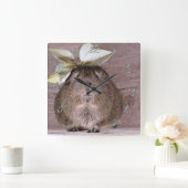 Guinese varken vierkante klok (Huis)