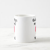 Guinese varkens maken mijn Mok van de hartslag (Center)