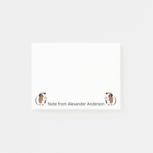 Guinese varkens personaliseren post-it® notes (Voorkant)