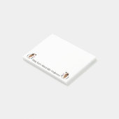 Guinese varkens personaliseren post-it® notes (Schuin)