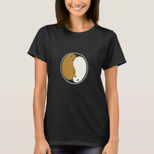Guinese Varkens Yin en Yang Pet House Animals T-shirt