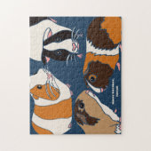 Guinese Varkenshouding Aangepast Legpuzzel (Verticaal)