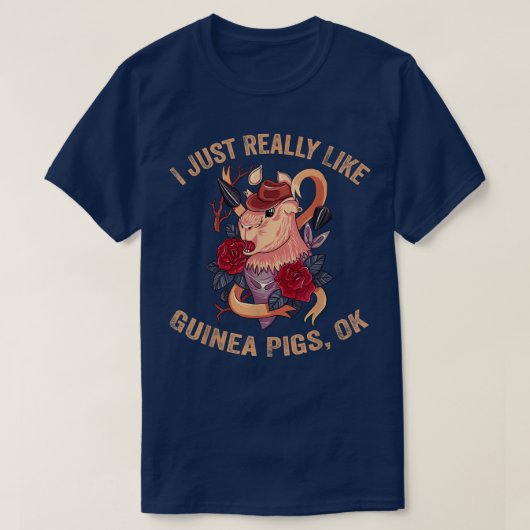 Guinese varkensstapel t-shirt (Design voorkant)