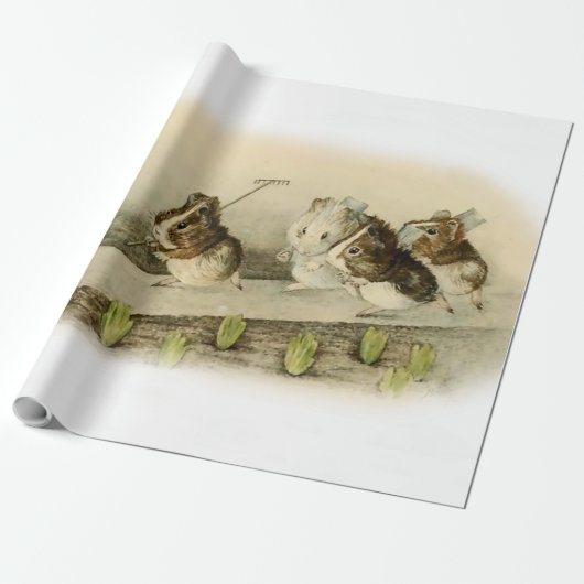 "Guinese varkenstuin" door Beatrix Potter Cadeaupapier (Uitgerold)
