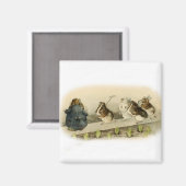 "Guinese varkenstuin" door Beatrix Potter Magneet (Voorkant / Achterkant)