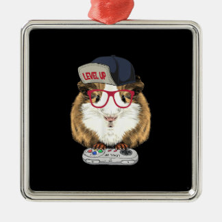 Guinese varkensvideo Game Wildlife Animal Metalen Ornament