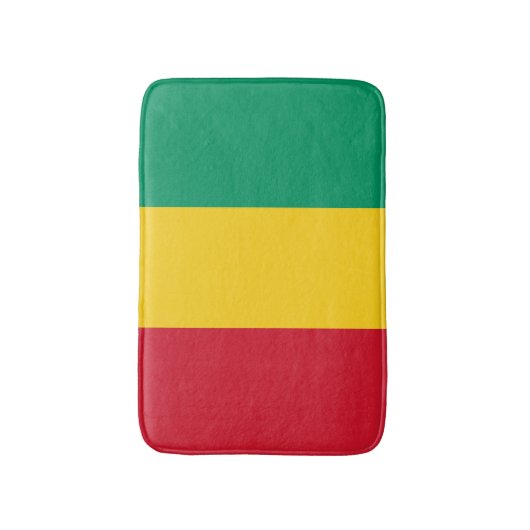 Guinese vlag badmat (Voorkant Verticaal)