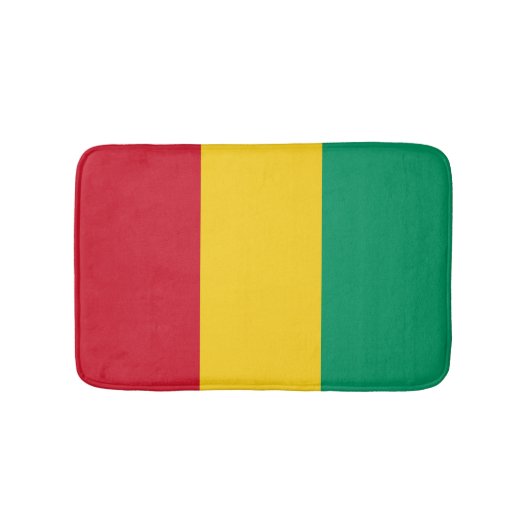 Guinese vlag badmat (Voorkant)
