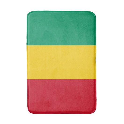 Guinese vlag badmat (Voorkant Verticaal)