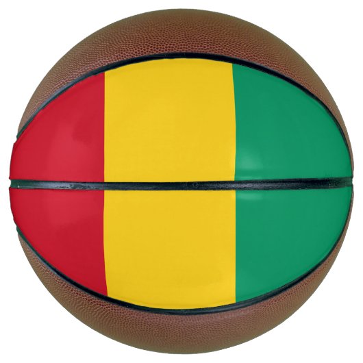 Guinese vlag basketbal (Voorkant)