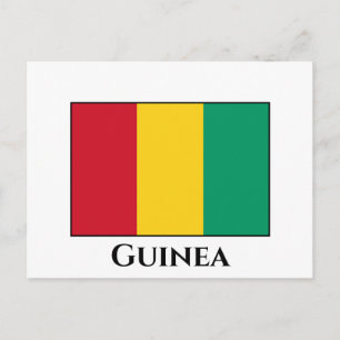 Guinese vlag briefkaart