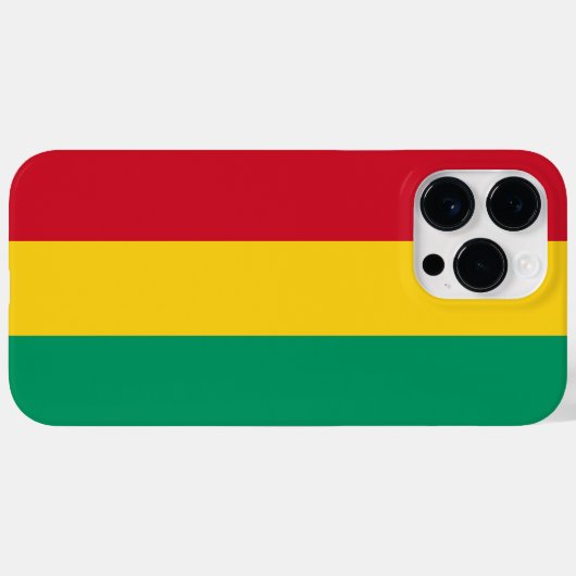 Guinese vlag Case-Mate iPhone case (Achterkant (horizontaal))