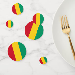 Guinese vlag confetti