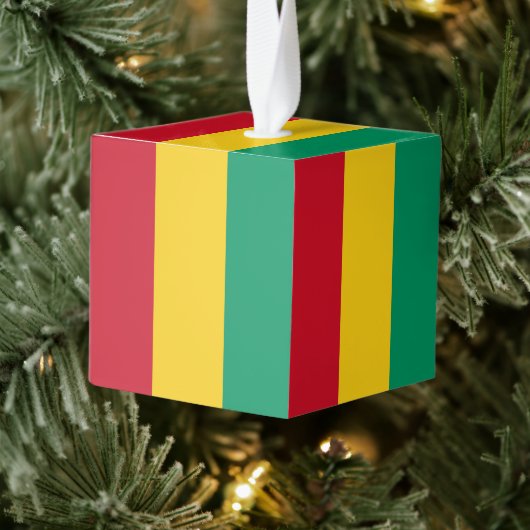 Guinese vlag decoratie (Boom)