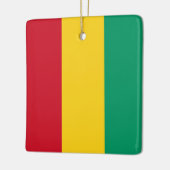 Guinese vlag keramisch ornament (Links)