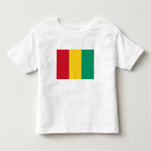 Guinese vlag kinder shirts (Voorkant)