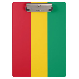 Guinese vlag klembord