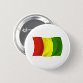 Guinese Vlag Knop Ronde Button 5,7 Cm (Voorkant /achterkant)