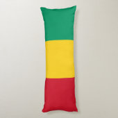 Guinese vlag lichaamskussen (Achterkant (Verticaal))
