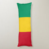 Guinese vlag lichaamskussen (Achterkant (Verticaal))