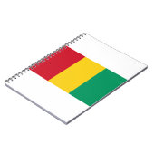 Guinese vlag notitieboek (Linkerzijde)