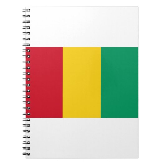 Guinese vlag notitieboek (Voorkant)