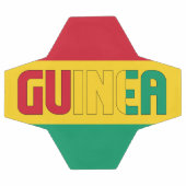 Guinese vlag Patriotic Voetbal (Enkel)