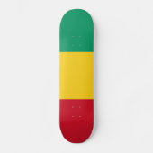 Guinese vlag persoonlijk skateboard (Voorkant)