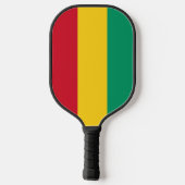 Guinese vlag pickleball paddle (Achterkant)